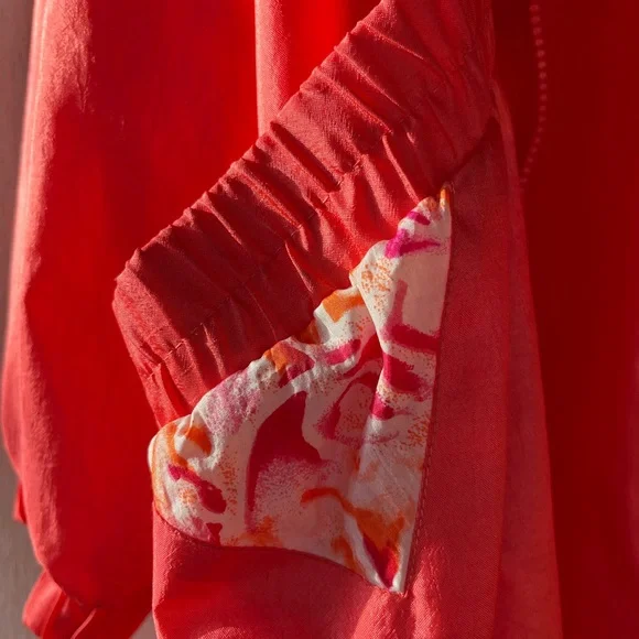 Peach 🍑 Coral Windbreaker - Picture 4 of 4